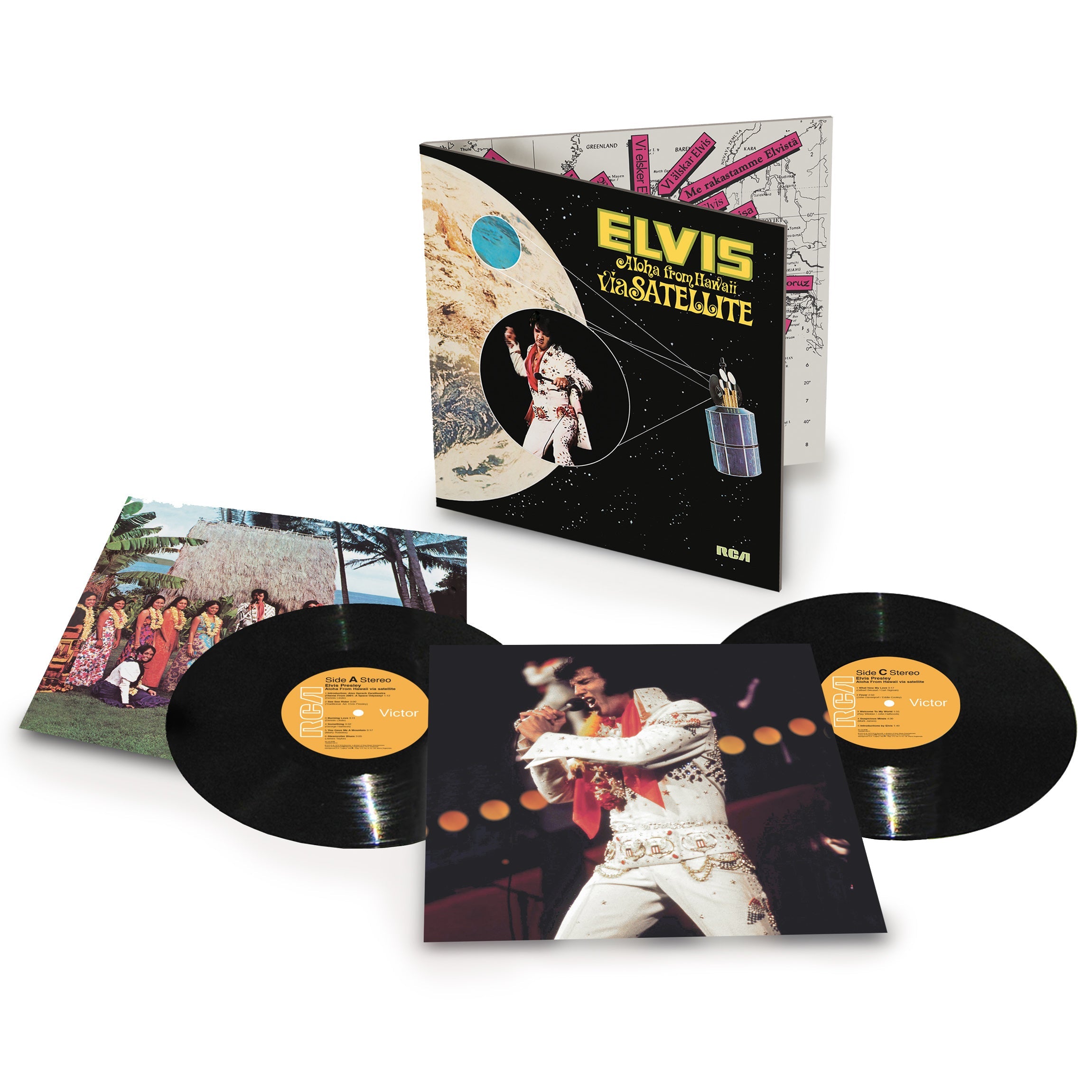 Elvis Presley Aloha From Hawaii Via Satellite LP Set