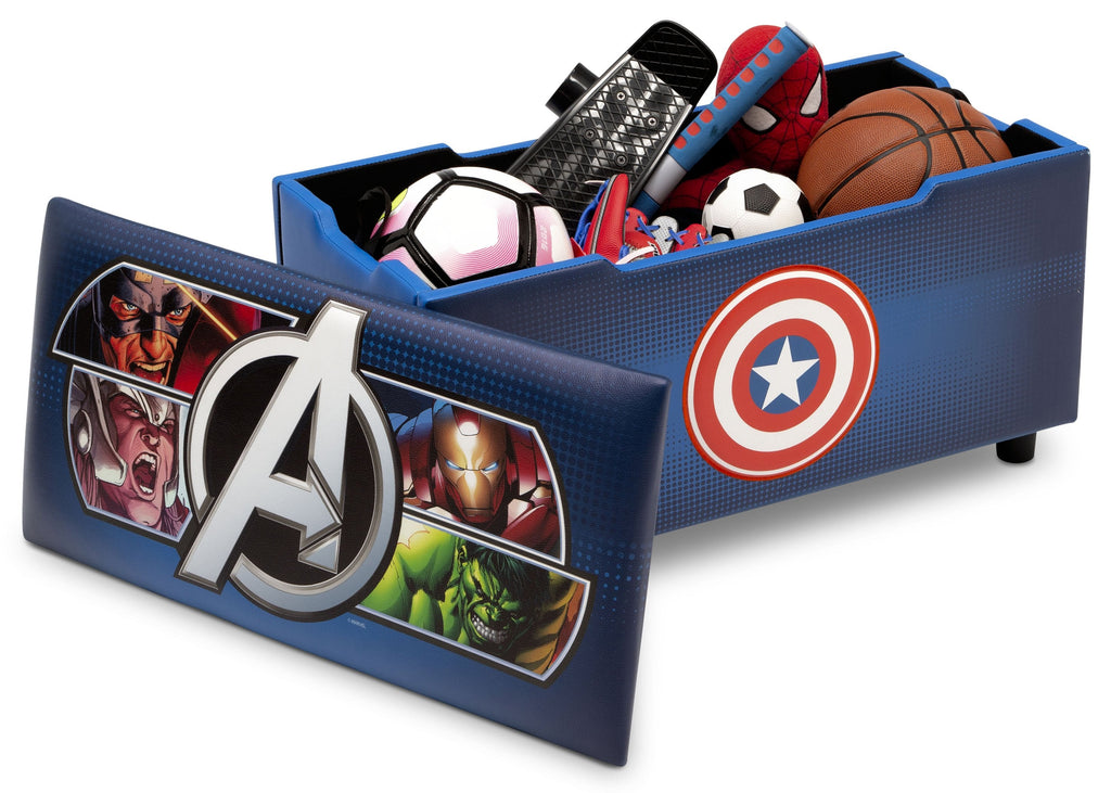 Avengers Upholstered Storage Bench for Kids