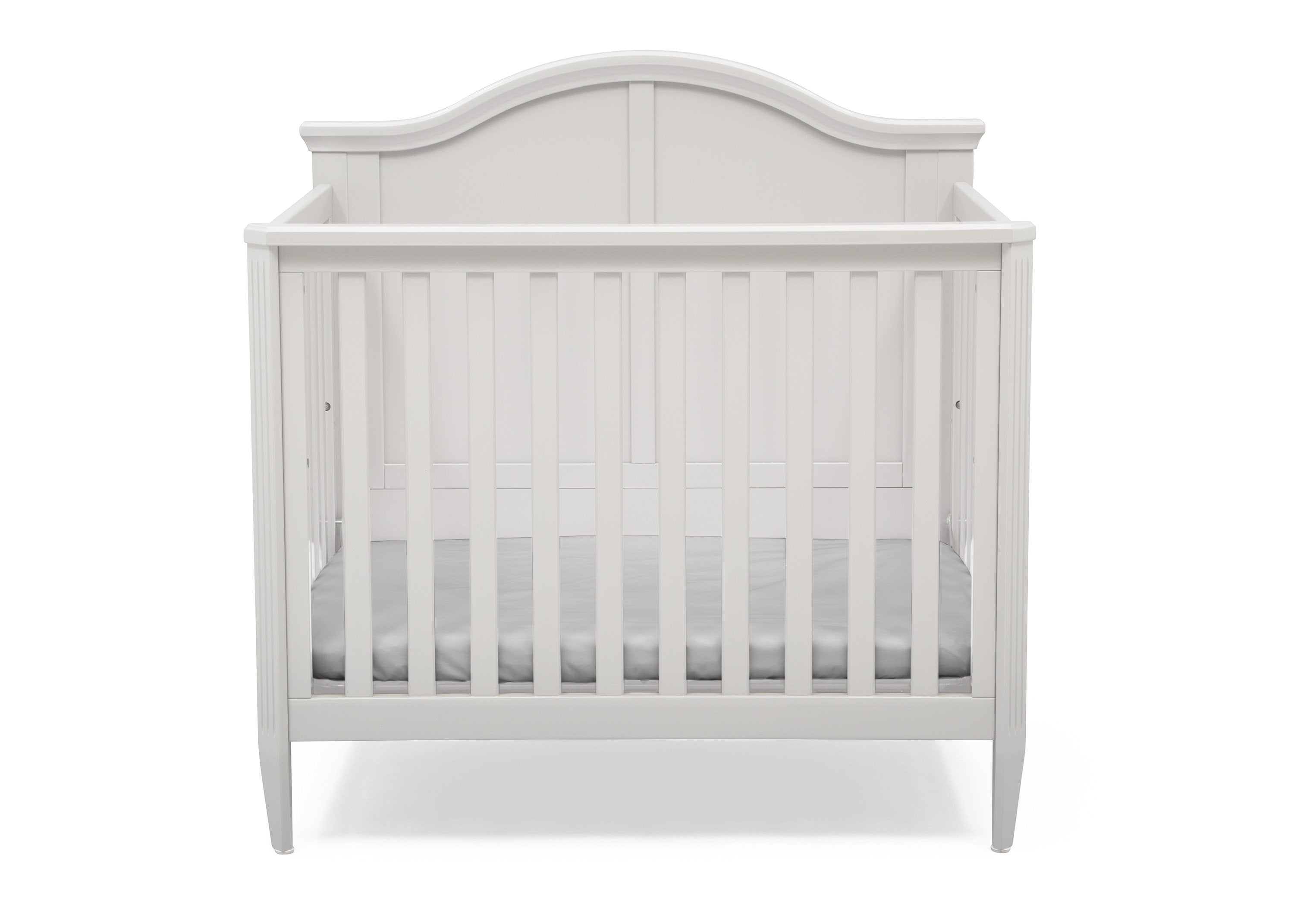 Parker Mini Convertible Baby Crib with Mattress and 2 Sheets