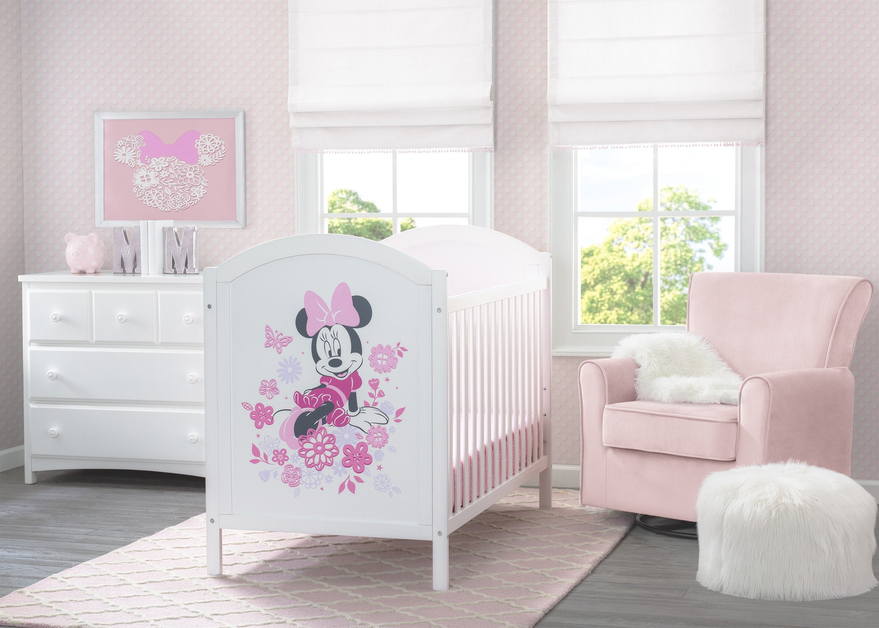 Minnie Mouse 4-in-1 Convertible Crib