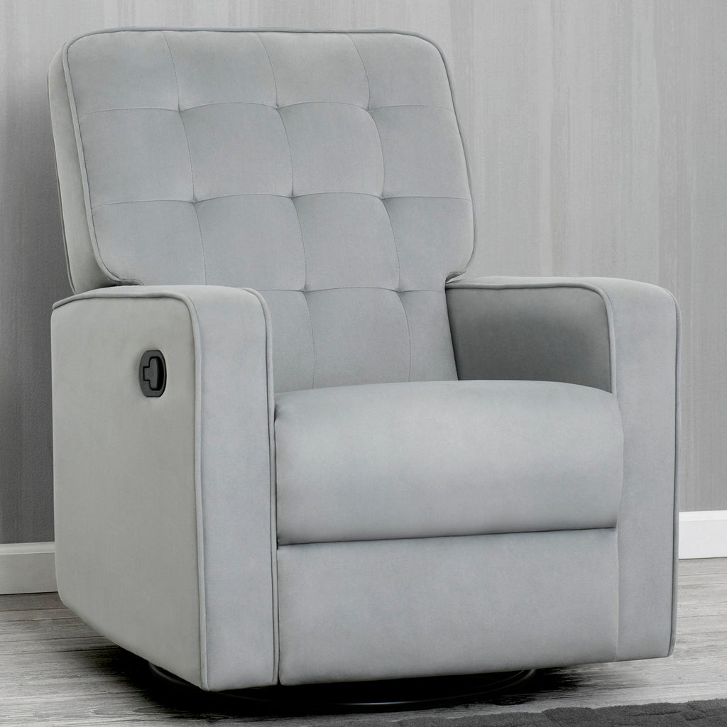 Grant Glider Swivel Recliner Featuring LiveSmart Fabric by Culp